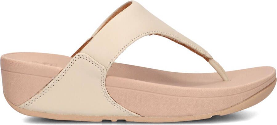 FITFLOP Teenslippers Dames Lulu Leather Toe-post Maat: 41 Materiaal: Leer Kleur: Camel - Foto 5