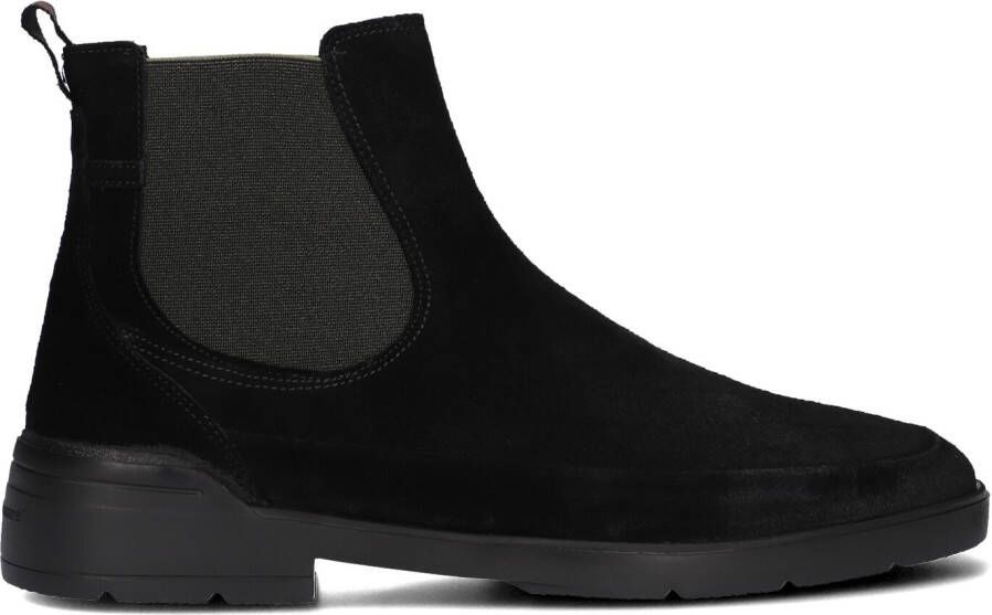 FLORIS VAN BOMMEL Chelsea Boots Heren Sfm-60049 Maat: 45⅓ Materiaal: Suède Kleur: Zwart