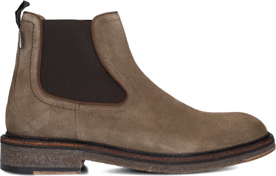 FLORIS VAN BOMMEL Chelsea Boots Heren Sfm-60051 De Tanker Maat: 40⅔ Materiaal: Suède Kleur: Taupe - Foto 4