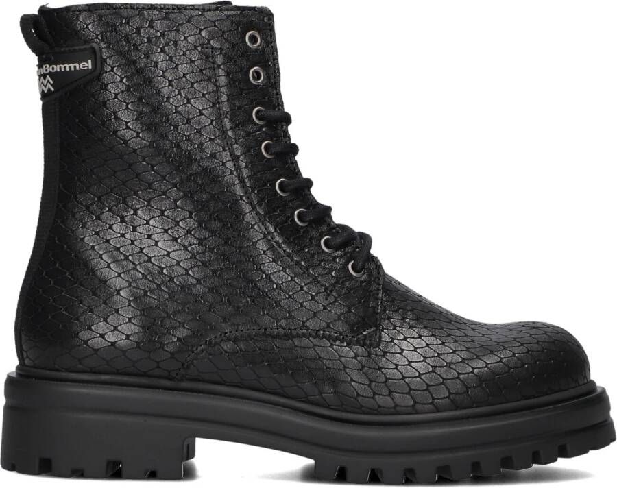 FLORIS VAN BOMMEL Enkellaarsjes Dames Wonki 04.21 Maat: 36 Materiaal: Leer Kleur: Zwart - Foto 2