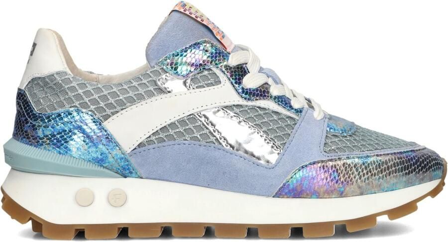 FLORIS VAN BOMMEL Lage Sneakers Dames Sfw-10157 Blokki Maat: 42 Materiaal: Suède Kleur: Blauw - Foto 5