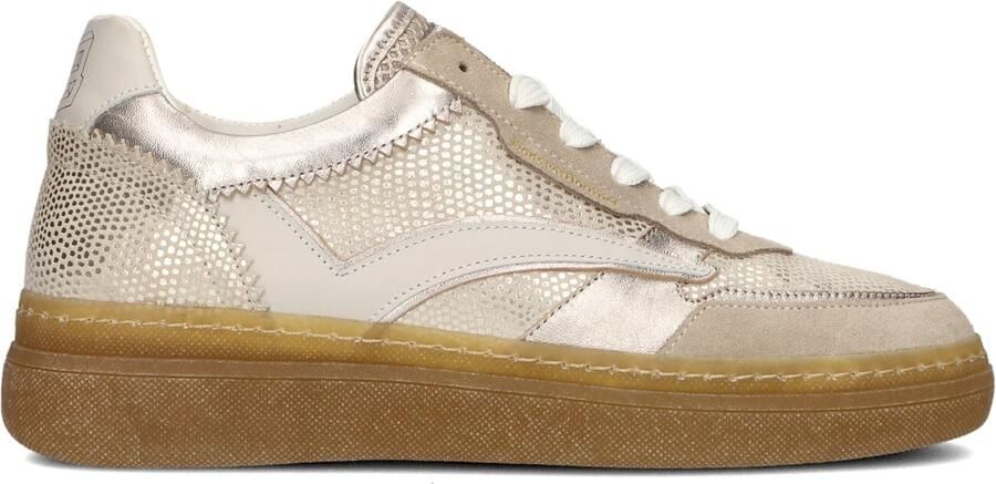 FLORIS VAN BOMMEL Lage Sneakers Dames Sfw-10158 Fygi Maat: 42 Materiaal: Leer Kleur: Goudkleurig - Foto 5