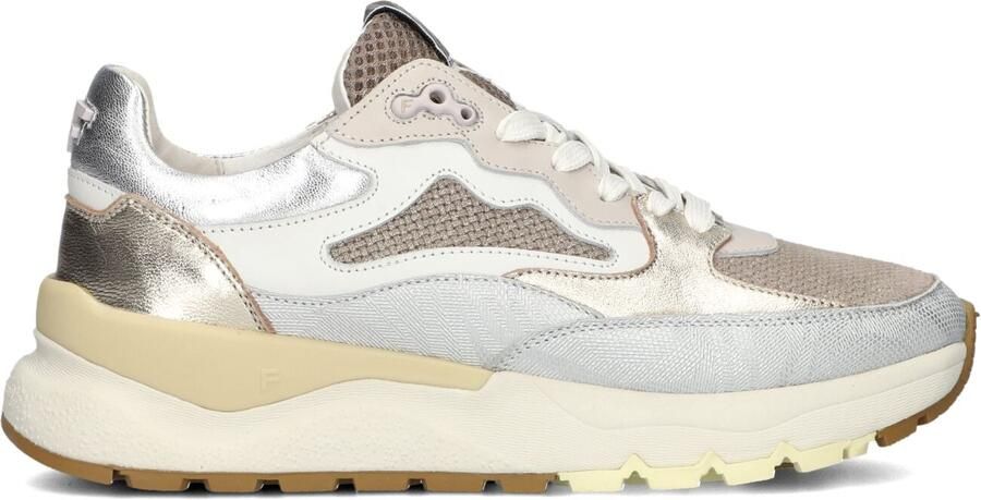 FLORIS VAN BOMMEL Lage Sneakers Dames Sfw-10163 Treni Maat: 42 Materiaal: Leer Kleur: Zilver - Foto 3