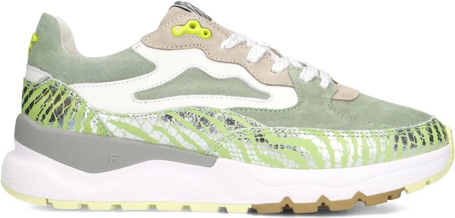 FLORIS VAN BOMMEL Lage Sneakers Dames Sfw-10163 Treni Maat: 38 5 Materiaal: Suède Kleur: Groen