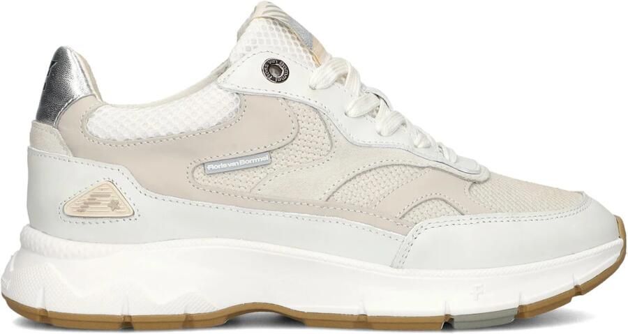 FLORIS VAN BOMMEL Lage Sneakers Dames Sfw-10168 Daysi Maat: 43 Materiaal: Leer Kleur: Wit - Foto 4