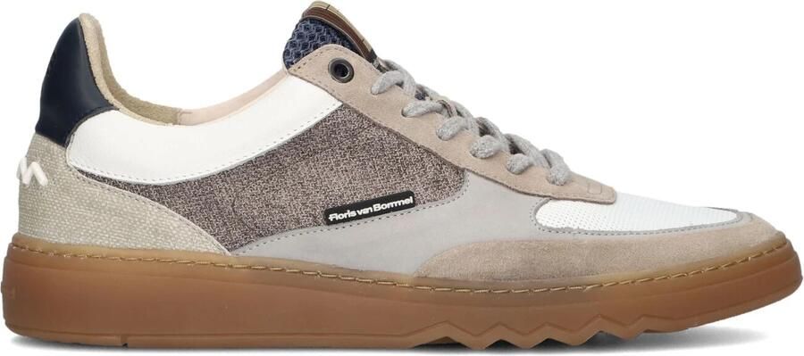FLORIS VAN BOMMEL Lage Sneakers Heren Sfm-10143 De Kupster Maat: 46⅔ Materiaal: Textiel Kleur: Beige