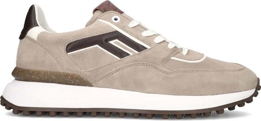 FLORIS VAN BOMMEL Lage Sneakers Heren Sfm-10223 Noppi Maat: 43⅓ Materiaal: Leer Kleur: Beige - Foto 9