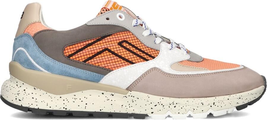 FLORIS VAN BOMMEL Lage Sneakers Heren Sfm-10243 De Treener Maat: 46⅔ Materiaal: Leer Kleur: Oranje - Foto 5