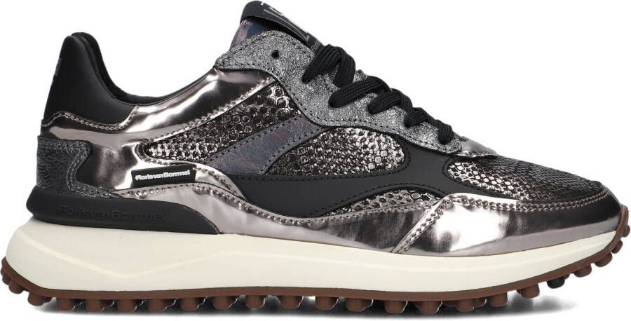 FLORIS VAN BOMMEL Lage Sneakers Dames Sfw-10085 Noppi Maat: 41 Materiaal: Leer Kleur: Zwart