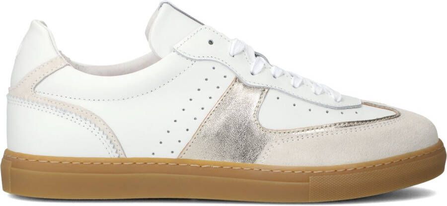 FLORIS VAN BOMMEL Lage Sneakers Dames Sfw-10096 Minni Maat: 38 Materiaal: Leer Kleur: Wit