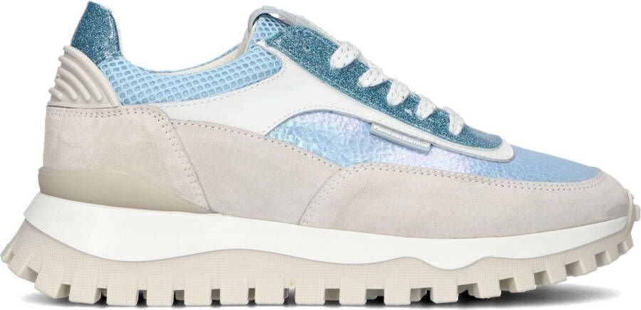 FLORIS VAN BOMMEL Lage Sneakers Dames Sfw-10100 Grommi Maat: 37 Materiaal: Suède Kleur: Blauw - Foto 6