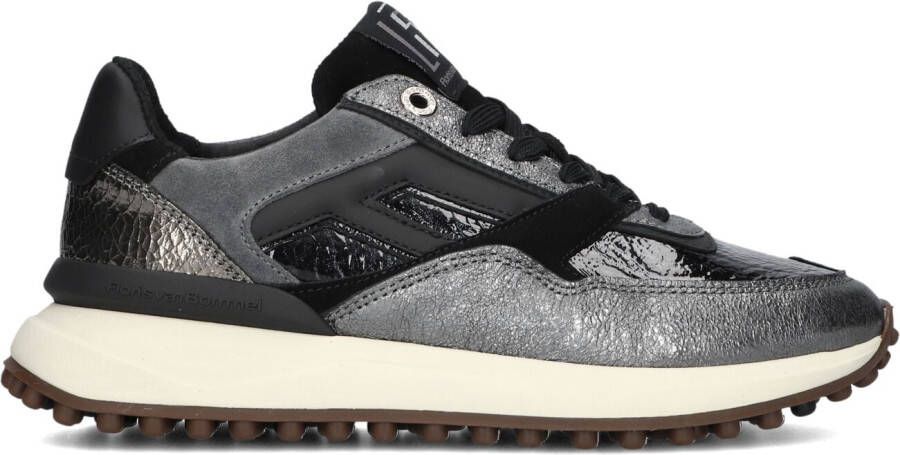FLORIS VAN BOMMEL Lage Sneakers Dames Sfw-10128 Noppi Maat: 38 5 Materiaal: Leer Kleur: Zilverkleurig