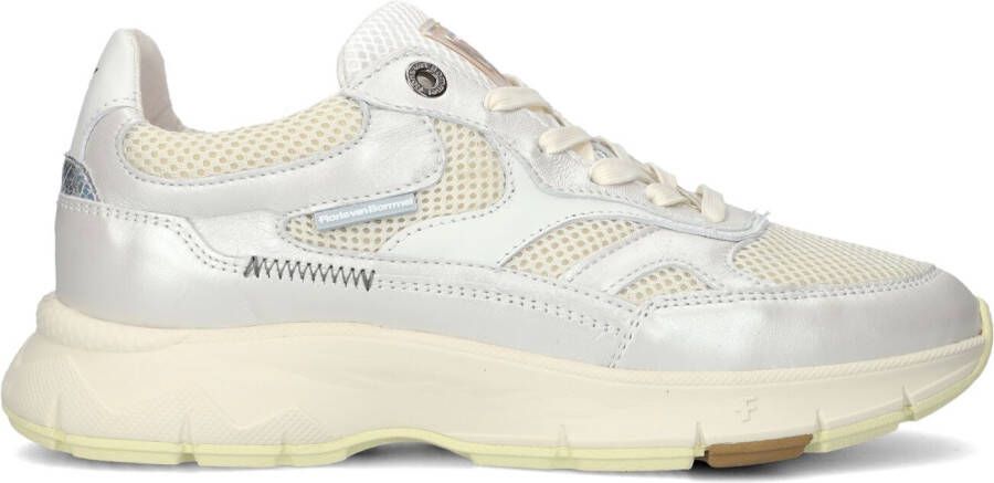 FLORIS VAN BOMMEL Lage Sneakers Dames Sfw-10133 Daysi Maat: 38 5 Materiaal: Leer Kleur: Zilver