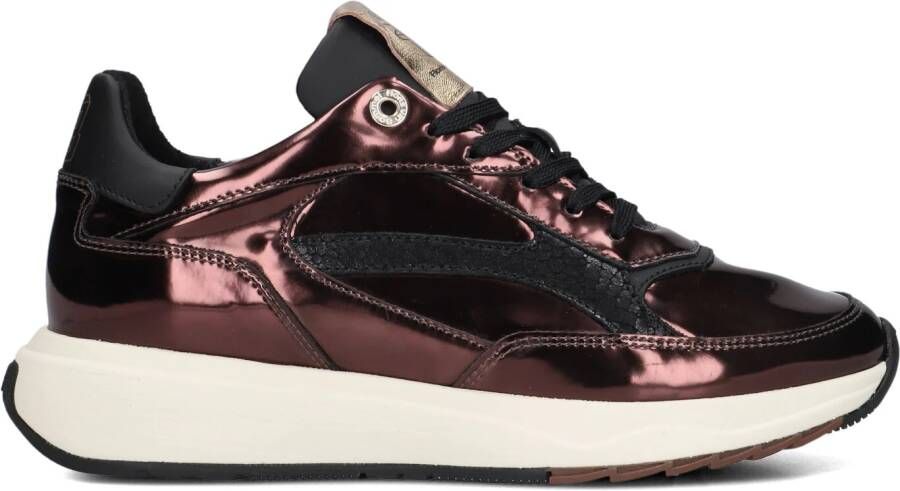 FLORIS VAN BOMMEL Lage Sneakers Dames Sfw-10138 Suvi Maat: 41 Materiaal: Lakleer Kleur: Bruin - Foto 3