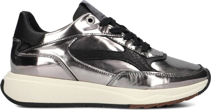 FLORIS VAN BOMMEL Lage Sneakers Dames Sfw-10138 Suvi Maat: 42 Materiaal: Leer Kleur: Zilverkleurig - Foto 13