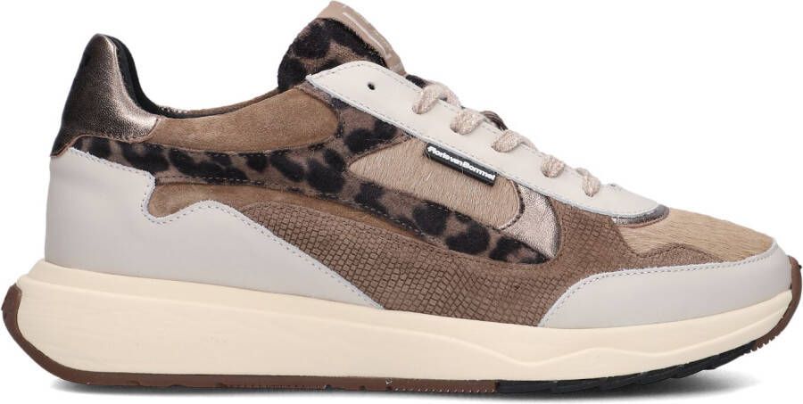 FLORIS VAN BOMMEL Lage Sneakers Dames Sfw-10159 Suvi Maat: 39 Materiaal: Leer Kleur: Beige - Foto 4