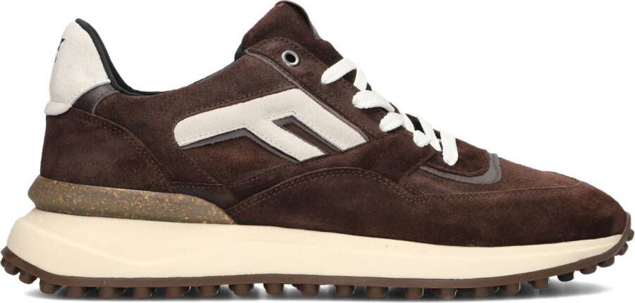 FLORIS VAN BOMMEL Lage Sneakers Heren Sfm-10139 Noppi Maat: 41⅓ Materiaal: Suède Kleur: Bruin - Foto 5