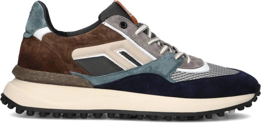 FLORIS VAN BOMMEL Lage Sneakers Heren Sfm-10139 Noppi Maat: 40⅔ Materiaal: Suède Kleur: Blauw - Foto 3