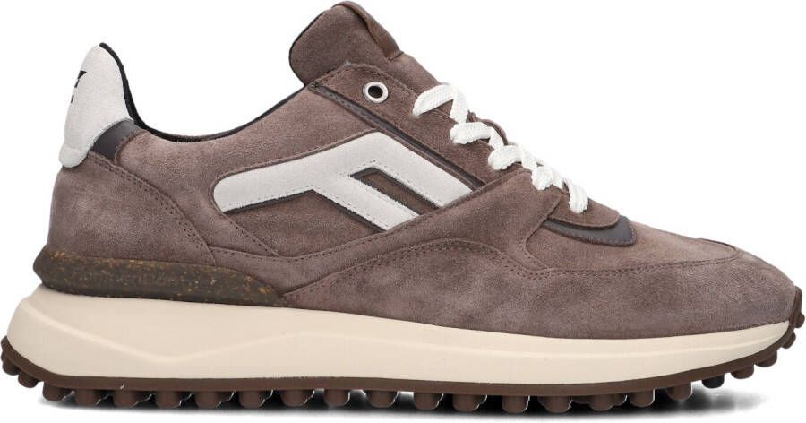 FLORIS VAN BOMMEL Lage Sneakers Heren Sfm-10139 Noppi Maat: 40⅔ Materiaal: Suède Kleur: Taupe