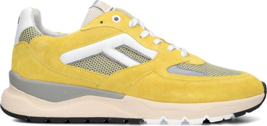 FLORIS VAN BOMMEL Lage Sneakers Heren Sfm-10154 De Treener Maat: 42 Materiaal: Suède Kleur: Geel - Foto 2