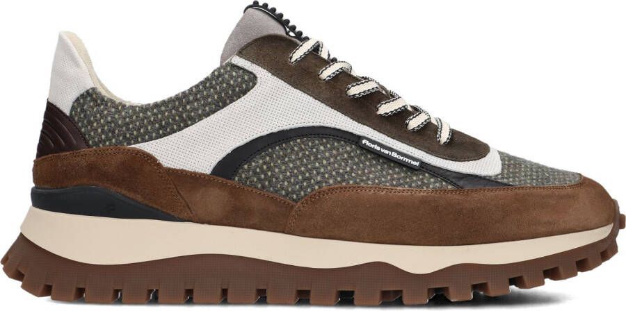 FLORIS VAN BOMMEL Lage Sneakers Heren Sfm-10156 De Grommer Maat: 48⅔ Materiaal: Suède Kleur: Bruin - Foto 8