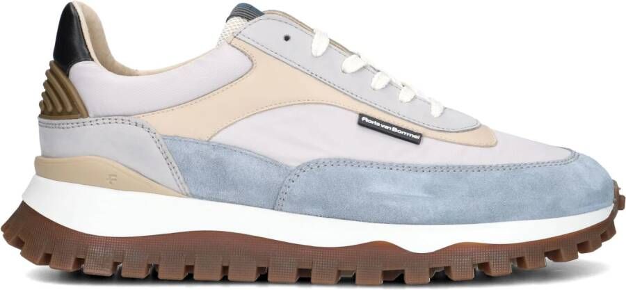 FLORIS VAN BOMMEL Lage Sneakers Heren Sfm-10157 De Grommer Maat: 41⅓ Materiaal: Suède Kleur: Blauw - Foto 2