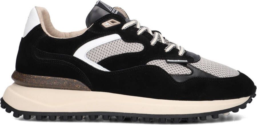 FLORIS VAN BOMMEL Lage Sneakers Heren Sfm-10159 Noppi Maat: 44⅔ Materiaal: Suède Kleur: Zwart