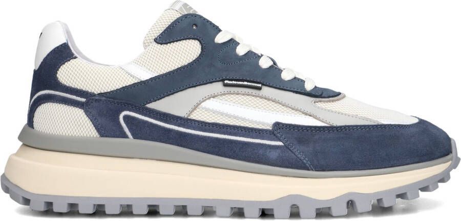 FLORIS VAN BOMMEL Lage Sneakers Heren Sfm-10172 De Gripper Maat: 46 Materiaal: Suède Kleur: Blauw - Foto 4