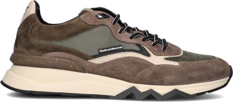 FLORIS VAN BOMMEL Lage Sneakers Heren Sfm-10178 De Zager Maat: 40⅔ Materiaal: Suède Kleur: Groen - Foto 6