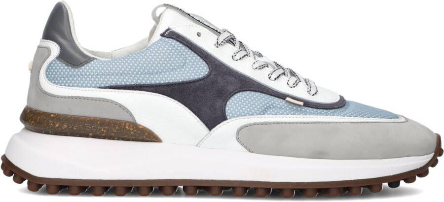 FLORIS VAN BOMMEL Lage Sneakers Heren Sfm-10207 Noppi Maat: 46⅔ Materiaal: Textiel Kleur: Blauw - Foto 4