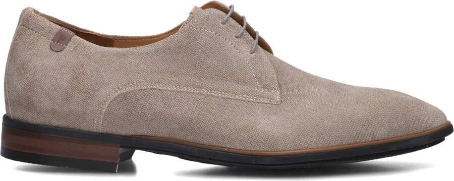 FLORIS VAN BOMMEL Nette Schoenen Heren Sfm-30295 Maat: 45⅓ Materiaal: Nubuck Kleur: Beige