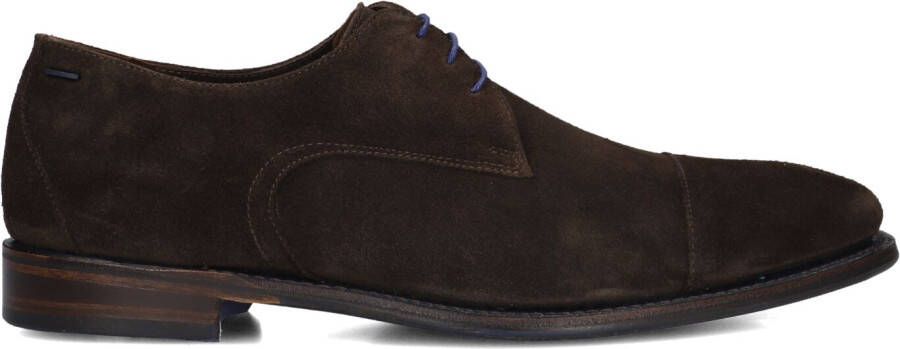 FLORIS VAN BOMMEL Nette Schoenen Heren Sfm-30310 De Loper Maat: 42⅔ Materiaal: Suède Kleur: Bruin