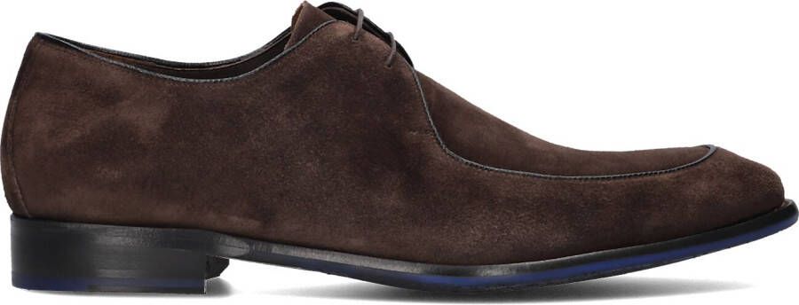 FLORIS VAN BOMMEL Nette Schoenen Heren Sfm-30325 Maat: 45⅓ Materiaal: Suède Kleur: Bruin - Foto 4