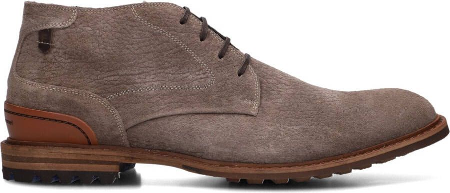 FLORIS VAN BOMMEL Nette Schoenen Heren Sfm-50141 Crepi Maat: 41⅓ Materiaal: Suède Kleur: Taupe
