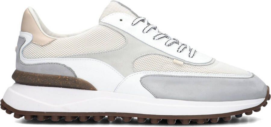 FLORIS VAN BOMMEL Lage Sneakers Heren Sfm-10207 Noppi Maat: 44⅔ Materiaal: Leer Kleur: Wit - Foto 3