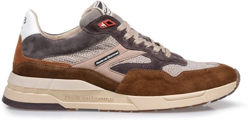 Floris van Bommel DE RUNNER 04.00 Volwassenen Lage sneakersVrije tijdsschoenen Bruin - Foto 7