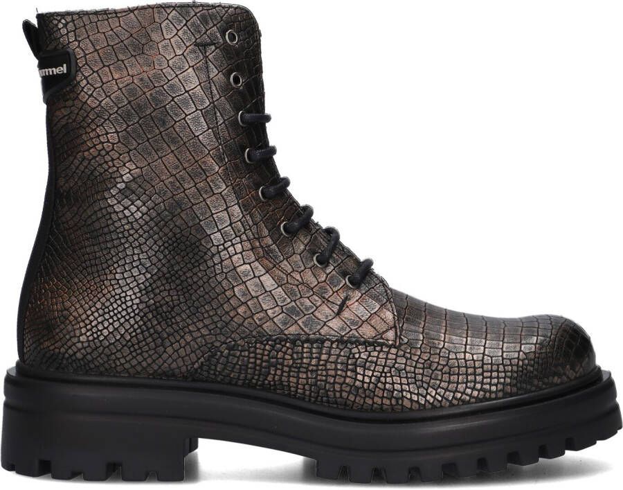 Floris van Bommel WONKI 04.13 Volwassenen VeterlaarzenHoge sneakersDames veterschoenenHalf-hoge schoenen Zwart - Foto 7