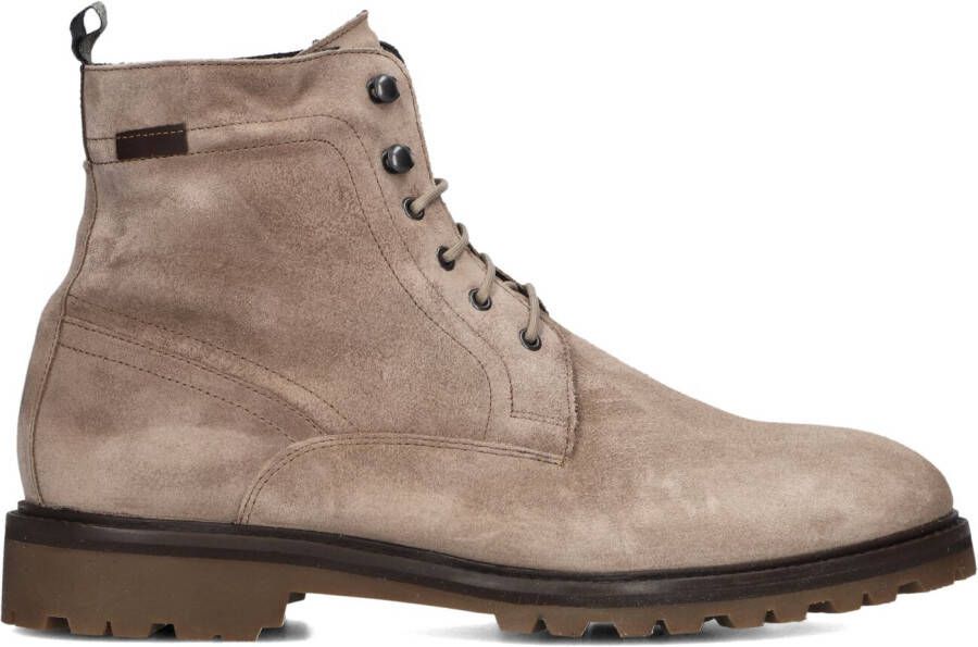 FLORIS VAN BOMMEL Veterboots Heren Sfm-80033 Sturdi Maat: 44⅔ Materiaal: Suède Kleur: Taupe - Foto 6
