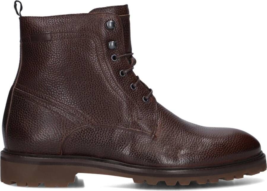 FLORIS VAN BOMMEL Veterboots Heren Sfm-80033 Sturdi Maat: 44⅔ Materiaal: Leer Kleur: Bruin - Foto 4