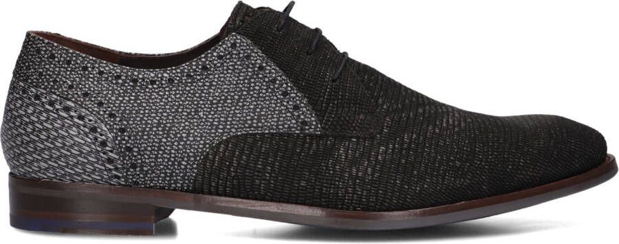 FLORIS VAN BOMMEL Nette Schoenen Heren Sfm-30361 De Stapper Maat: 40⅔ Materiaal: Leer Kleur: Zwart - Foto 9