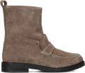 FRED DE LA BRETONIERE Boots Dames Paris Feliz Suède Taupe - Taupe
