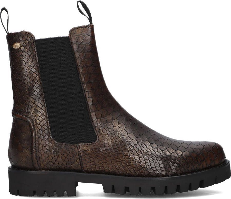 FRED DE LA BRETONIERE Chelsea Boots Dames Minou Chelsea Maat: 38 Materiaal: Leer Kleur: Bruin - Foto 4