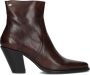 FRED DE LA BRETONIERE Enkellaarsjes Dames Blaire Ankle Boot Maat: 38 Materiaal: Leer Kleur: Bruin - Thumbnail 4