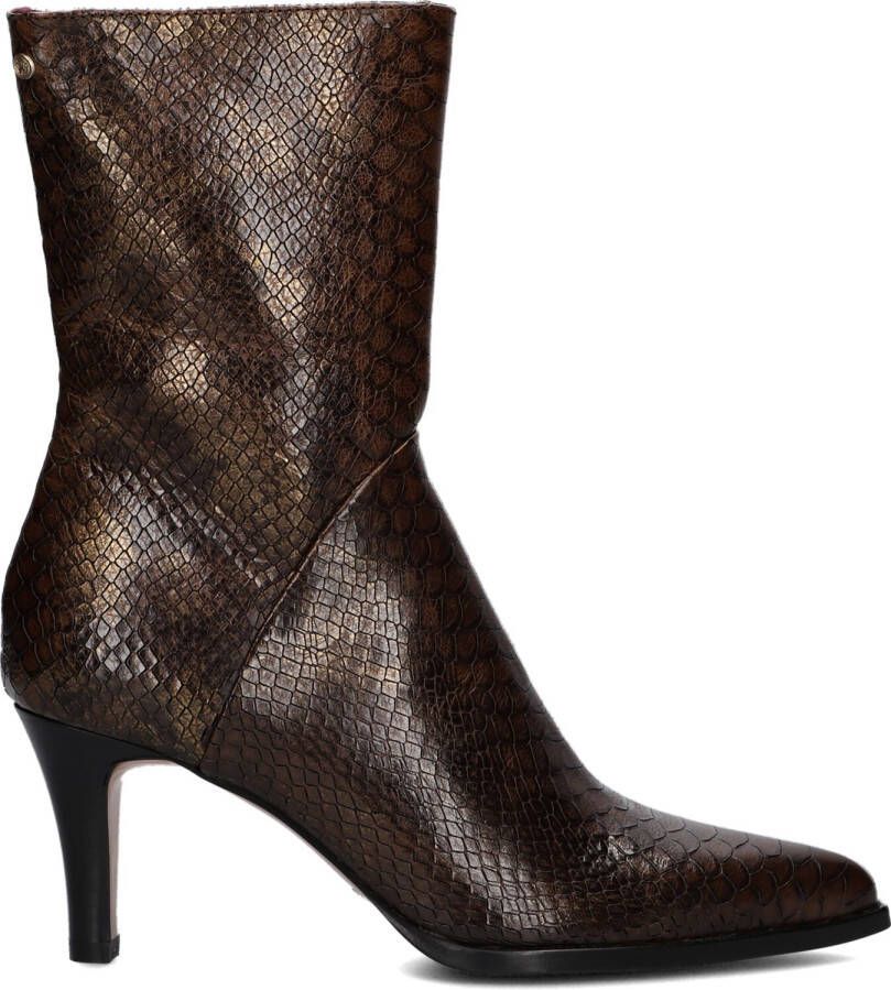 FRED DE LA BRETONIERE Enkellaarsjes Dames Dawn Maat: 36 Materiaal: Leer Kleur: Bruin - Foto 4