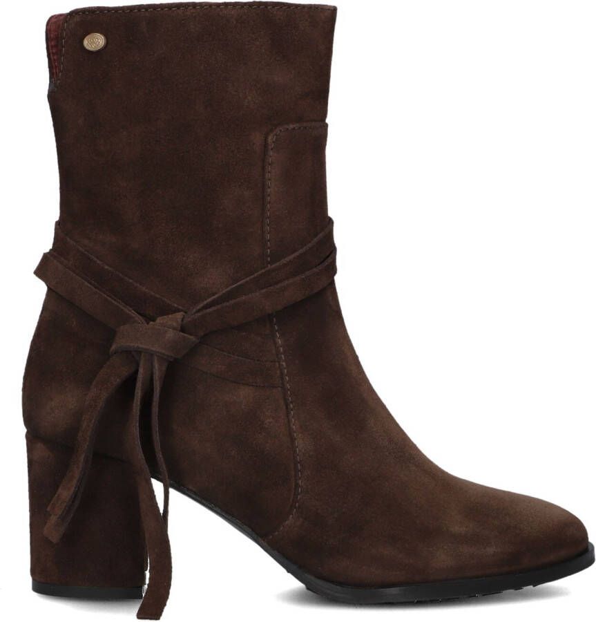 FRED DE LA BRETONIERE Enkellaarsjes Dames Gia Stella Maat: 42 Materiaal: Suède Kleur: Bruin - Foto 4