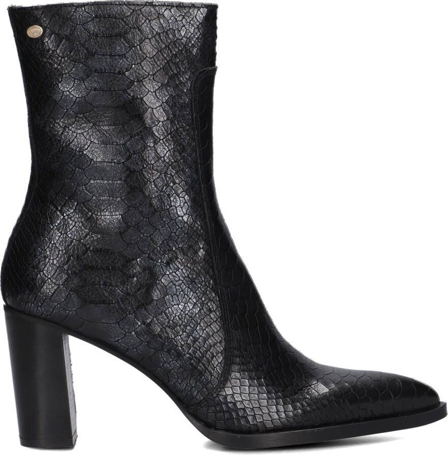 FRED DE LA BRETONIERE Enkellaarsjes Dames Paige Ankle Boot Maat: 37 Materiaal: Leer Kleur: Zwart