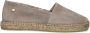 FRED DE LA BRETONIERE Espadrilles Dames 152010200 Maat: 36 Materiaal: Suède Kleur: Taupe - Thumbnail 4