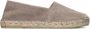 FRED DE LA BRETONIERE Espadrilles Dames 152010228 Maat: 36 Materiaal: Suède Kleur: Taupe - Thumbnail 4