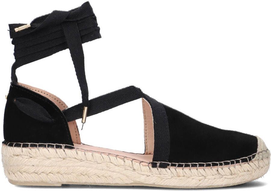 FRED DE LA BRETONIERE Espadrilles Dames 152010257 Maat: 37 Materiaal: Suède Kleur: Zwart