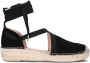 FRED DE LA BRETONIERE Espadrilles Dames 152010257 Maat: 37 Materiaal: Suède Kleur: Zwart - Thumbnail 2